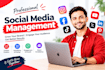 professionally manage your social media accounts
