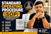 create professional sops and process documentation