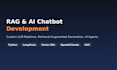 build a rag based ai chatbot using llms