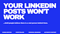 be your linkedin ghostwriter for authentic personal branding