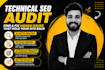 perform ai driven technical SEO audit