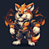 create professional character, mascot, cartoon