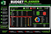 create a custom monthly budget planner in excel