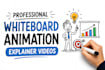 create professional whiteboard animation explainer videos