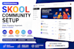 create and set up your skool community professionally