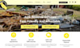design junk removal website dumpster website hauling website