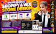 create redesign shopify wix multi vendor high ticket dropshipping website design