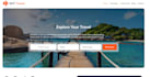 design and develop a stunning and responsive travel booking website