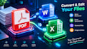 convert PDF files into editable word and excel