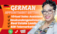 german cold calling expert german virtual sales assistant real estate cold call