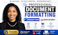 format microsoft word documents, merge pdfs, and convert PDF to editable word