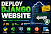 deploy your django website on vps, render, ubuntu, nginx, vercel and postgresql