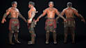 sculpt aaa game character, hero, npc and cinematic character model
