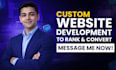 build a fast, responsive custom website using react