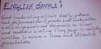 write neat and professional handwritten notes in english and urdu