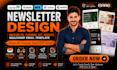 design mailerlite newsletter, flodesk template, beehiiv, brevo email redesign