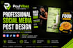design a professional canva flyer