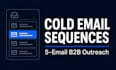 write a 5 email cold email sequence for b2b lead generation