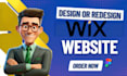 wix website, redesign and wix ecommerce or online store