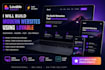 build a professional ai website with lovable