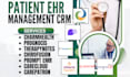 setup patient ehr management prognocis therapynotes chirofusion charmhealth CRM