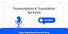 do transcription and translation for local languages service