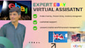 be your ebay virtual assistant , dropshipping va , 2 step  ds