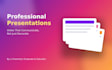 design a clean, professional powerpoint presentation