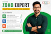 setup zoho CRM zoho campaign zoho commerce zoho sales funnel zoho one automation
