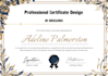 design professional award and certificate templates