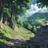 draw vtuber background in anime style