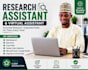 be your virtual asistant for data entry,google sheet,copy paste and web research
