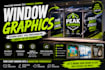 design window graphics, decals, storefront signage