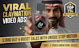 create viral 3d claymation and stop motion video ads