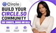 circle so community setup circle community circle so online course manager