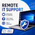 fix windows pc issues and provide remote it support