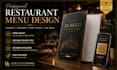 design a professional restaurant menu