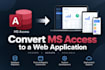 convert your ms access database into a modern web application