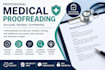 provide expert medical proofreading and editing services