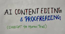 edit, proofread and humanize your ai content