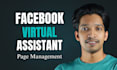 be your facebook page virtual assistant