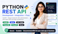 develop, integrate, fix and optimize rest apis in python