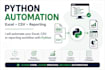 automate your excel, CSV or reporting workflow with python