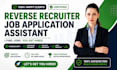be your job application assistant, reverse recruiter and apply for jobs