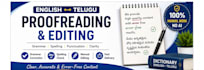 proofread, edit, and rewrite english content professionally