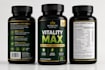 design professional supplement bottle label