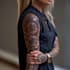 draw a attractive tattoo sleeve art
