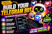 develop a professional telegram bot with python