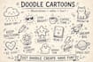 draw doodle wall art, mural and decal illustration