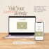 design elegant wedding invitation website design
